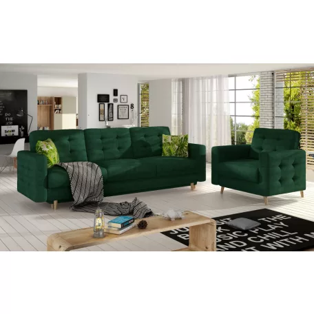 Asgard 3+1 lounge ülőgarnitúra szett, sötétkék