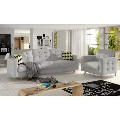 Asgard 3+1 lounge ülőgarnitúra szett, szürke
