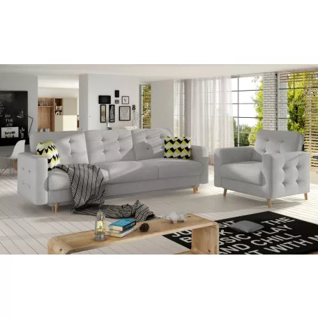 Asgard 3+1 lounge ülőgarnitúra szett, szürke