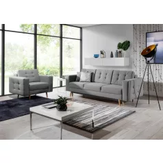 Asgard 3+1 lounge ülőgarnitúra szett, szürke