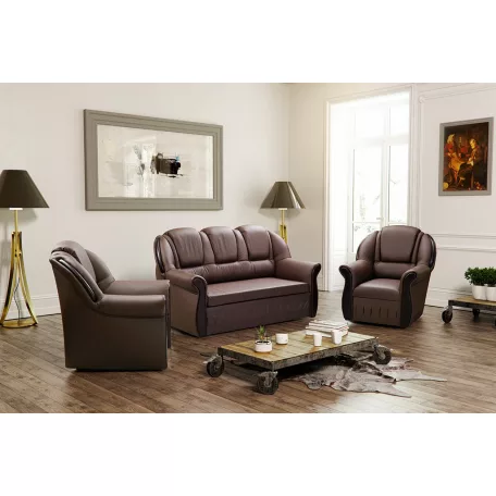 Lord 3+1+1 lounge ülőgarnitúra szett, barna