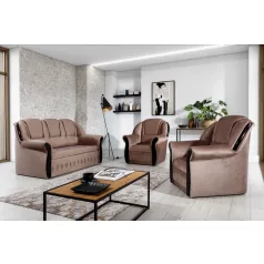 Lord 3+1+1 lounge ülőgarnitúra szett, világosbarna