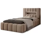 Lamica Ágy 90x200  világosbarna