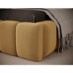 Lamica Ágy 90x200  sárga