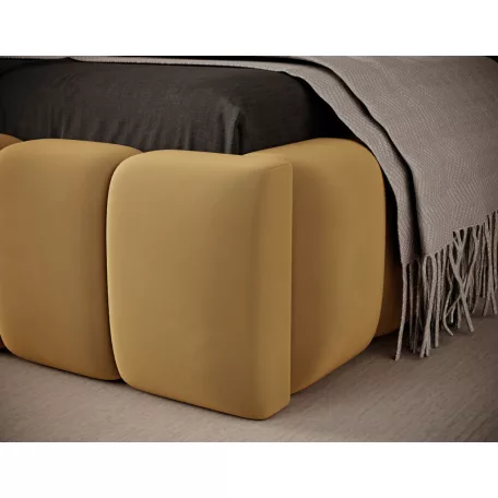 Lamica Ágy 90x200  sárga