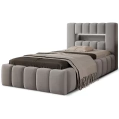 Lamica ágy 90x200   szürke