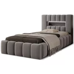 Lamica Ágy 90x200  szürke