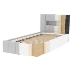 Lamica Ágy 90x200  sötétzöld