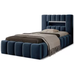 Lamica Ágy 90x200  sötétkék