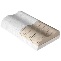 Párna Latex profilozott, Mikroszálas, Fehér