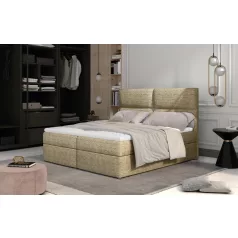 Amber 185x210 boxspring ágy  sárga