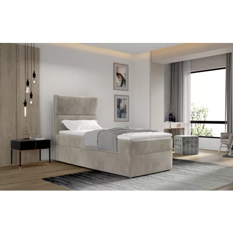 Arco 90x200 boxspring ágy  bézs