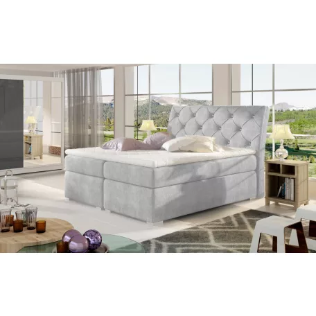 Balvin 160x200 boxspring ágy  szürke