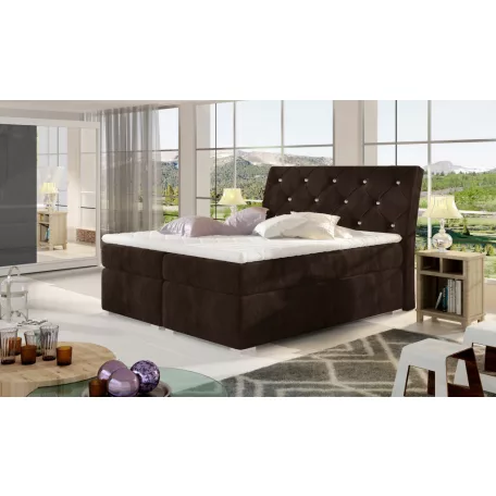 Balvin 180x200 boxspring ágy  barna