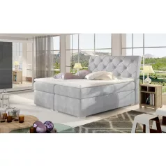 Balvin 180x200 boxspring ágy  szürke