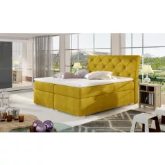 Balvin 180x200 boxspring ágy  sárga