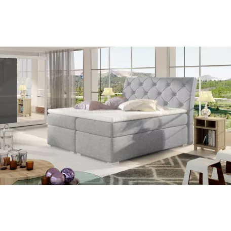 Balvin 180x200 boxspring ágy  szürke
