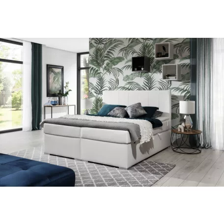 Bolero 140x200 boxspring ágy  fehér