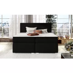 Bolero 160x200 boxspring ágy  fekete