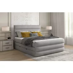 Cande 160x200 boxspring ágy  szürke