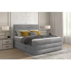 Cande 160x200 boxspring ágy  szürke