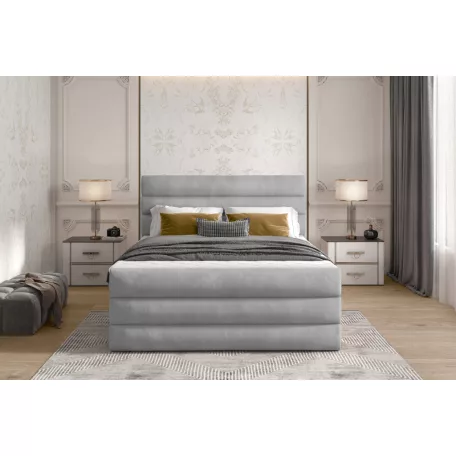 Cande 180x200 boxspring ágy  szürke