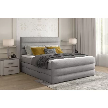 Cande 180x200 boxspring ágy  szürke