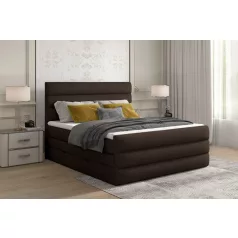 Cande 180x200 boxspring ágy  sötétbarna
