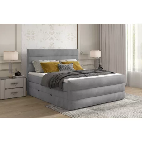 Cande 180x200 boxspring ágy  szürke