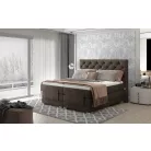 Clover 140x200 boxspring ágy  sötétbarna