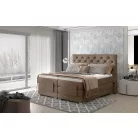 Clover 140x200 boxspring ágy  sötétzöld