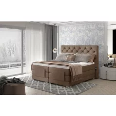 Clover 140x200 boxspring ágy  sötétzöld
