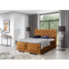 Clover 140x200 boxspring ágy  narancs