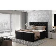 Clover 180x200 boxspring ágy  sötétbarna