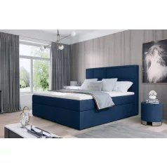 Meron 140x200 boxspring ágy  kék