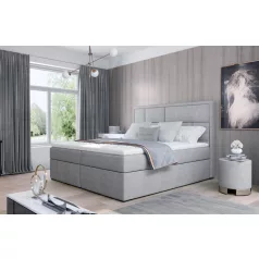 Meron 140x200 boxspring ágy  szürke