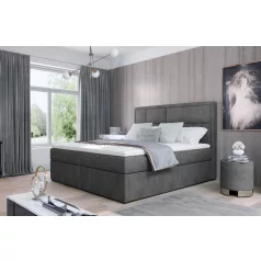 Meron 160x200 boxspring ágy  szürke