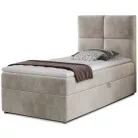 Rivia 90x200 boxspring ágy  bézs