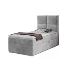 Rivia 90x200 boxspring ágy  szürke