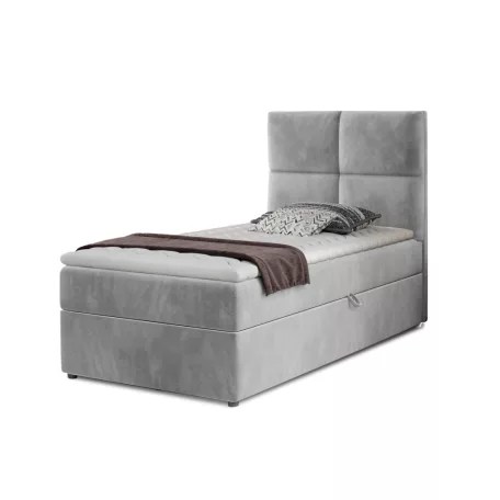 Rivia 90x200 boxspring ágy  szürke
