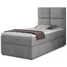 Rivia 90x200 boxspring ágy  szürke