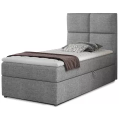 Rivia 90x200 boxspring ágy  szürke