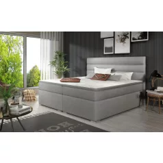 Softy 140x200 boxspring ágy  szürke