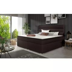 Softy 140x200 boxspring ágy  barna