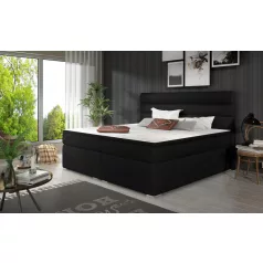 Softy 160x200 boxspring ágy  fekete