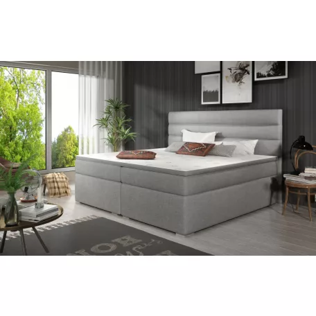 Softy 160x200 boxspring ágy  szürke