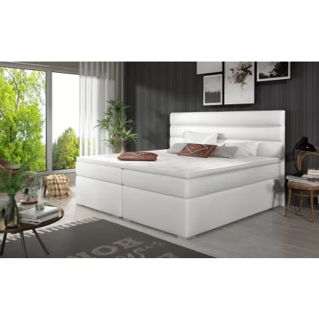 Softy 160x200 boxspring ágy  fehér