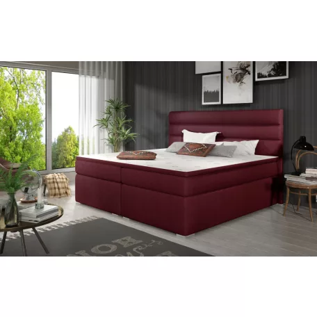 Softy 160x200 boxspring ágy  lila