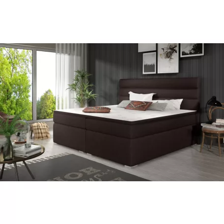 Softy 180x200 boxspring ágy  barna