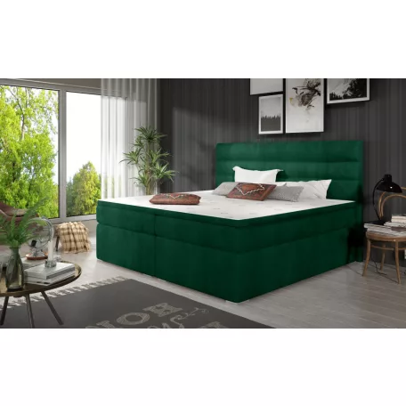Softy 180x200 boxspring ágy  zöld
